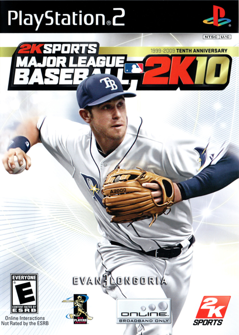 Major League Baseball 2k10 box art