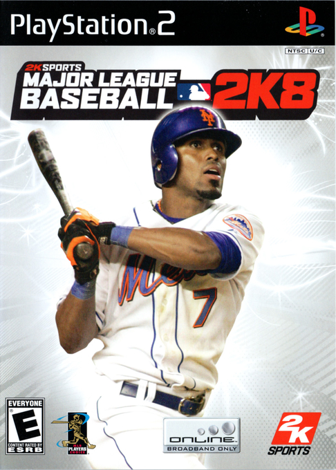 Major League Baseball 2k8 box art