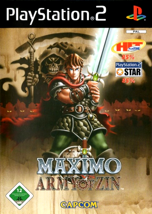 Maximo Vs Army Of Zin — box-2D (DE)