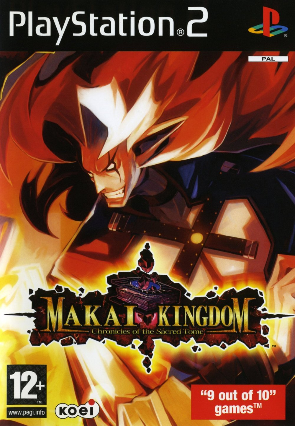 Makai Kingdom - Chronicles Of The Sacred Tome — box-2D (EU)