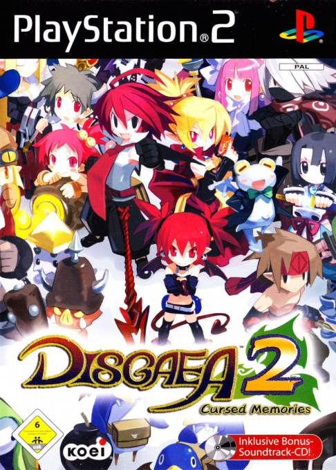 Disgaea 2 - Cursed Memories — box-2D (DE)