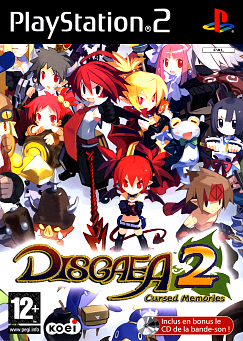 Disgaea 2 - Cursed Memories — box-2D (FR)