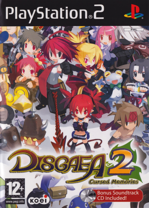 Disgaea 2 - Cursed Memories — box-2D (EU)