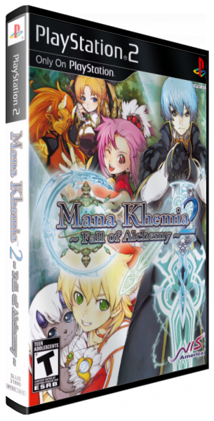 Mana Khemia 2 - Fall Of Alchemy — box-3D (US)
