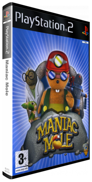 Maniac Mole — box-3D (EU)