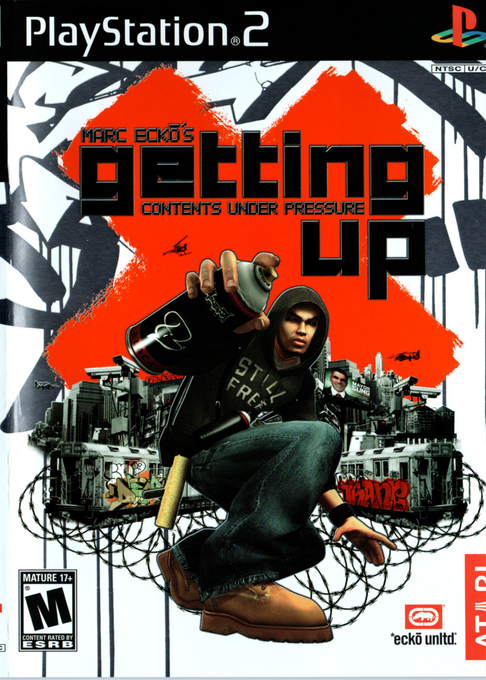 Marc Ecko's Getting Up - Contents Under Pressure box art