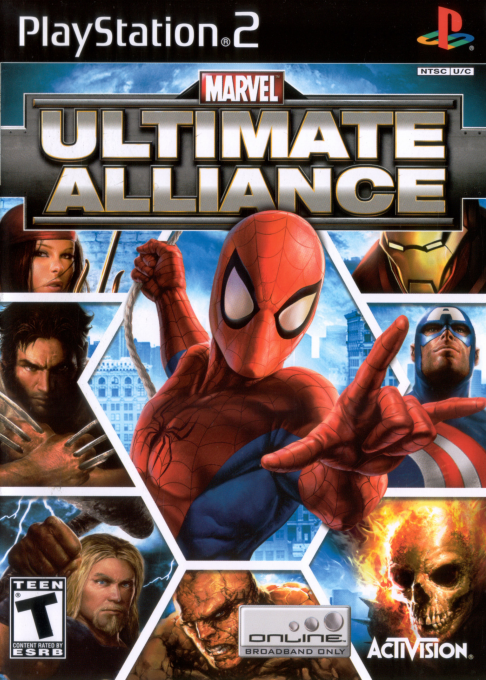 Marvel Ultimate Alliance box art
