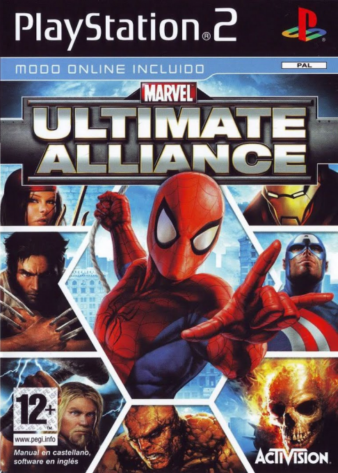 Marvel Ultimate Alliance — box-2D (SP)