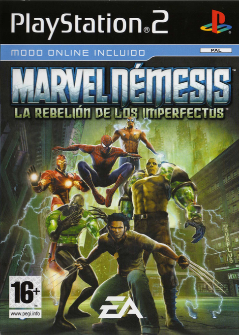 Marvel Nemesis - Rise of the Imperfects — box-2D (SP)