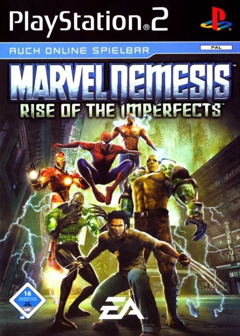 Marvel Nemesis - Rise of the Imperfects — box-2D (DE)