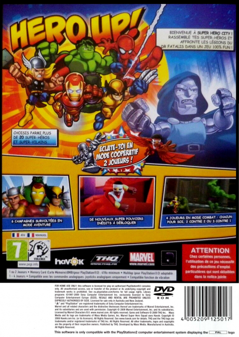 Marvel Super Hero Squad — box-2D-back (FR)