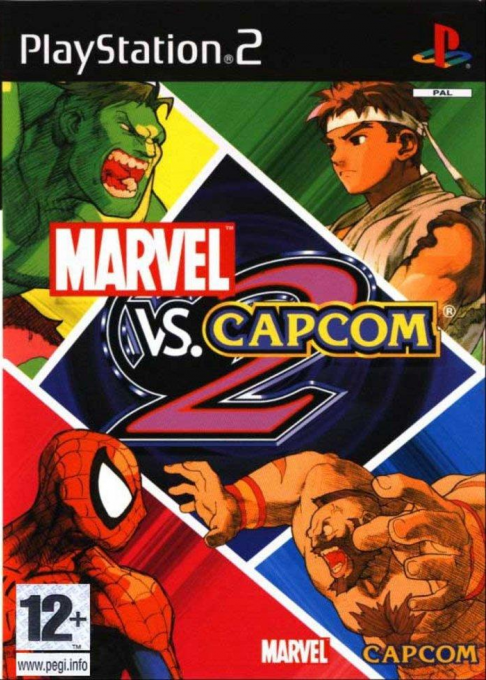 Marvel Vs. Capcom 2 — box-2D (SP)