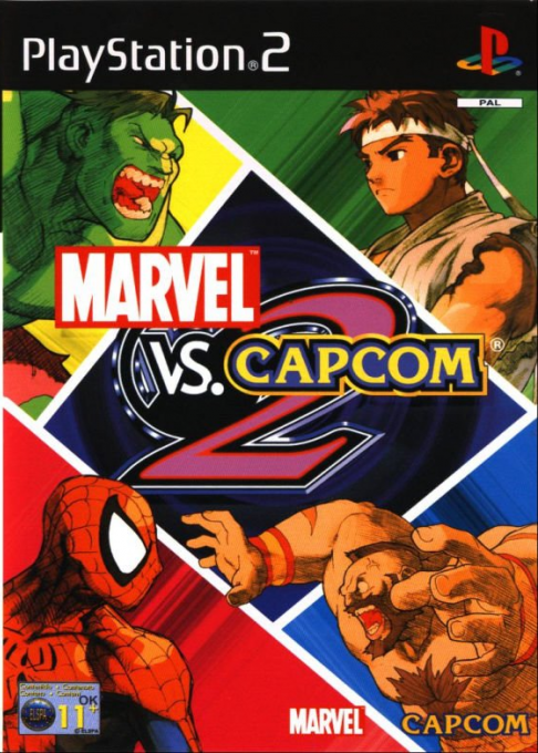 Marvel Vs. Capcom 2 — box-2D (EU)
