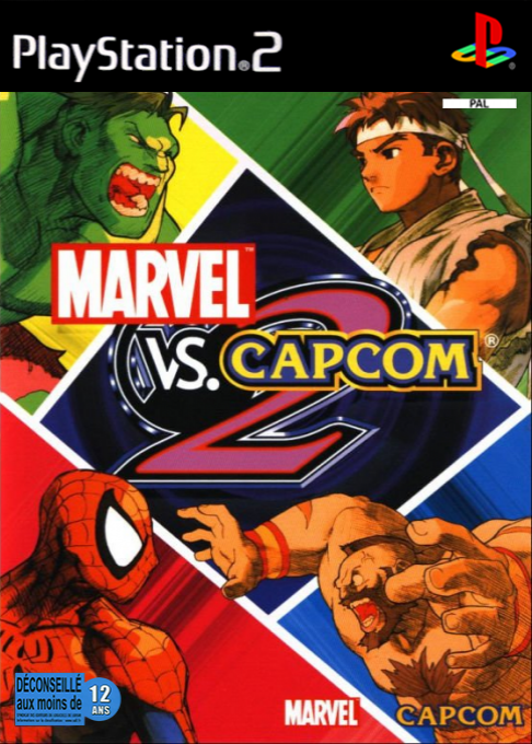 Marvel Vs. Capcom 2 — box-2D (FR)