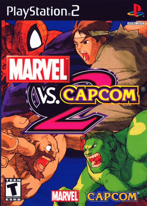 Marvel Vs. Capcom 2 box art