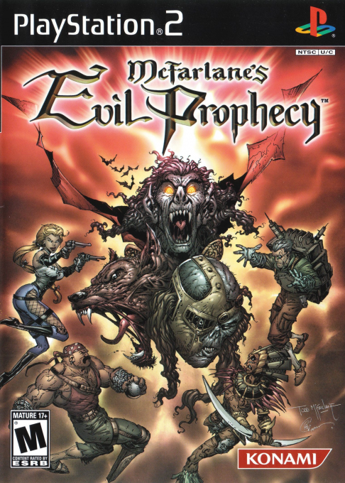 Mcfarlane's Evil Prophecy box art