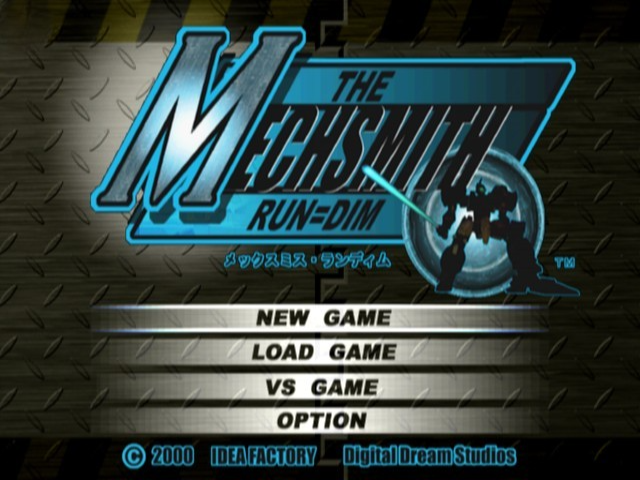 Mechsmith - Run=dim, The — sstitle (JP)