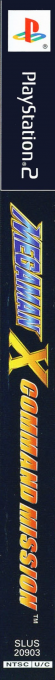 Mega Man X Command Mission — box-2D-side (US)