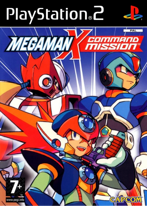 Mega Man X Command Mission — box-2D (FR)
