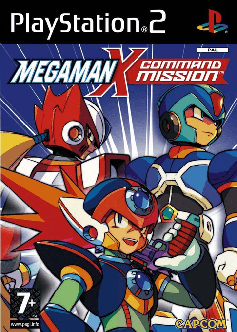 Mega Man X Command Mission — box-2D (SP)
