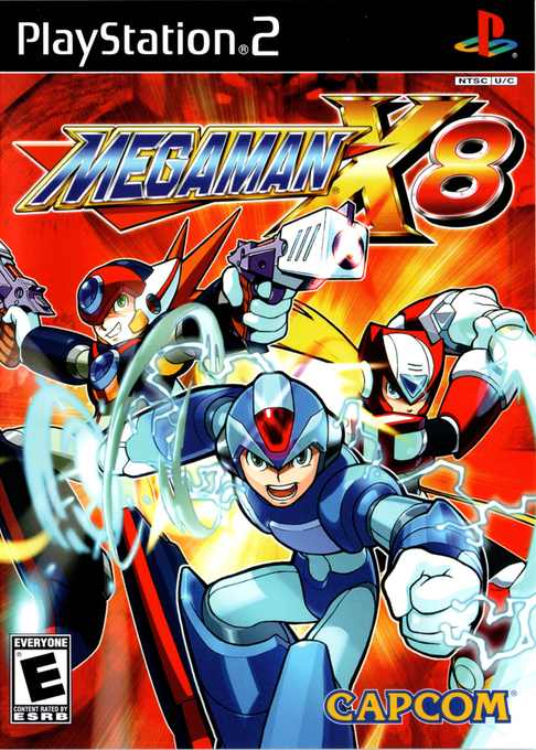 Mega Man X8 box art