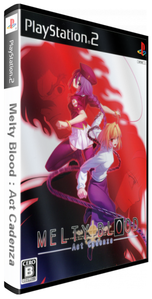 Melty Blood - Act Cadenza — box-3D (JP)