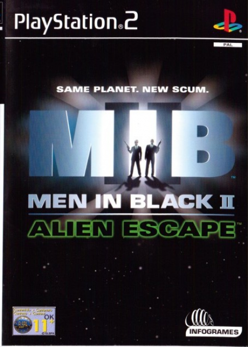 Men In Black 2 - Alien Escape — box-2D (EU)