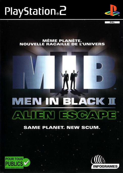 Men In Black 2 - Alien Escape — box-2D (FR)