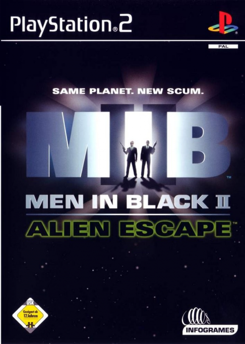 Men In Black 2 - Alien Escape — box-2D (DE)