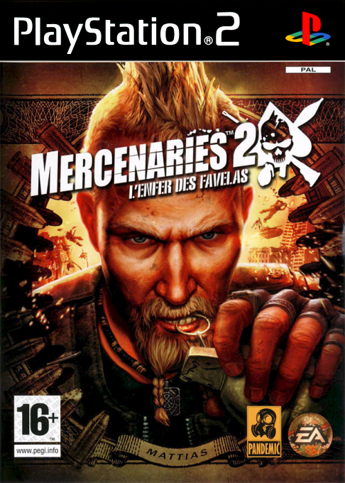 Mercenaries 2 - World in Flames — box-2D (FR)