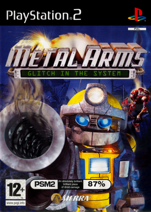 Metal Arms - Glitch In The System — box-2D (EU)