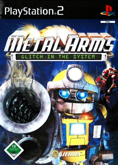 Metal Arms - Glitch In The System — box-2D (DE)