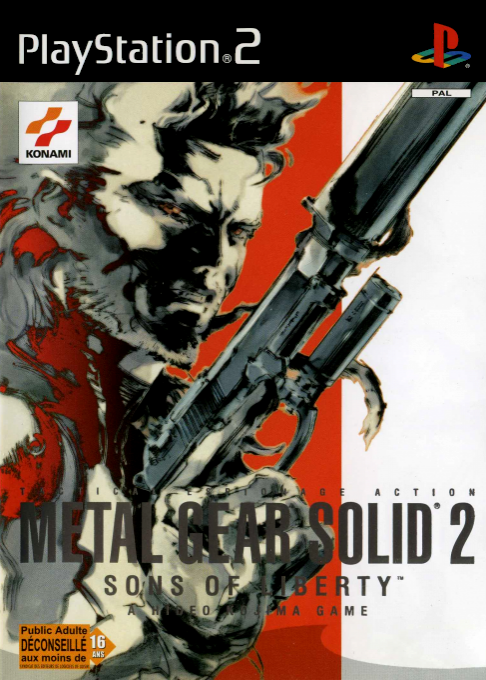 Metal Gear Solid 2 - Sons Of Liberty — box-2D (FR)