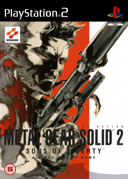 Metal Gear Solid 2 - Sons Of Liberty — box-2D (EU)