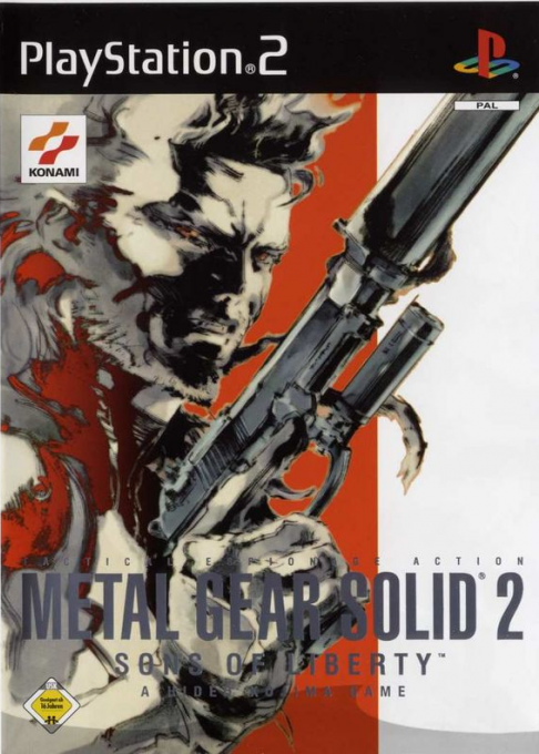 Metal Gear Solid 2 - Sons Of Liberty — box-2D (DE)