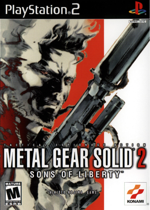 Metal Gear Solid 2 - Sons Of Liberty box art