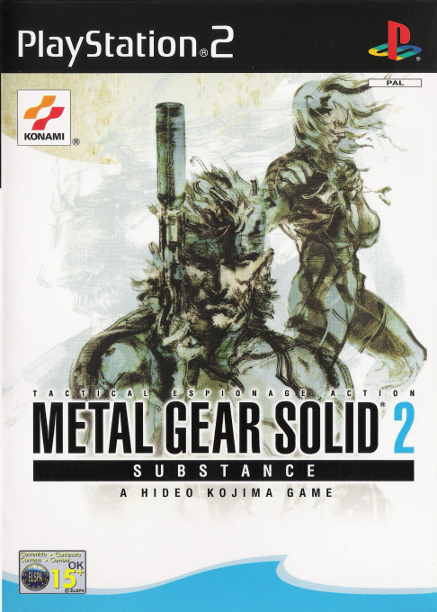 Metal Gear Solid 2 Substance — box-2D (NL)