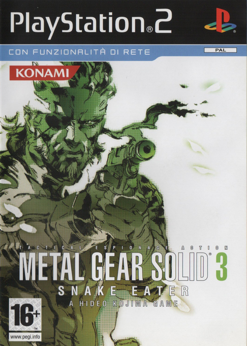 Metal Gear Solid 3 - Snake Eater — box-2D (IT)