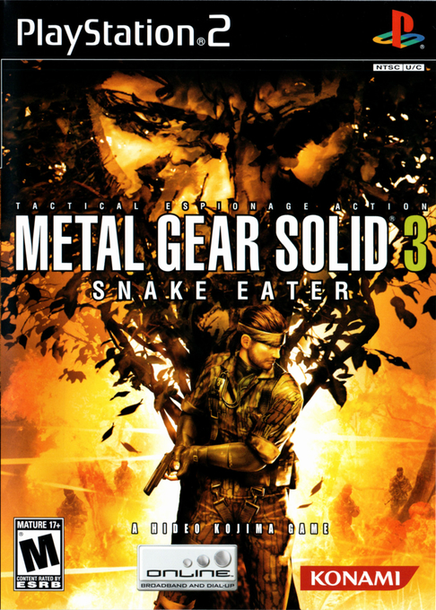 Metal Gear Solid 3 - Snake Eater box art