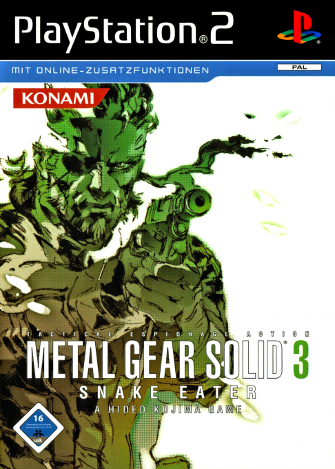 Metal Gear Solid 3 - Snake Eater — box-2D (DE)
