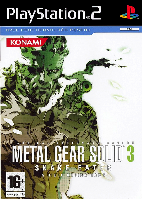 Metal Gear Solid 3 - Snake Eater — box-2D (FR)