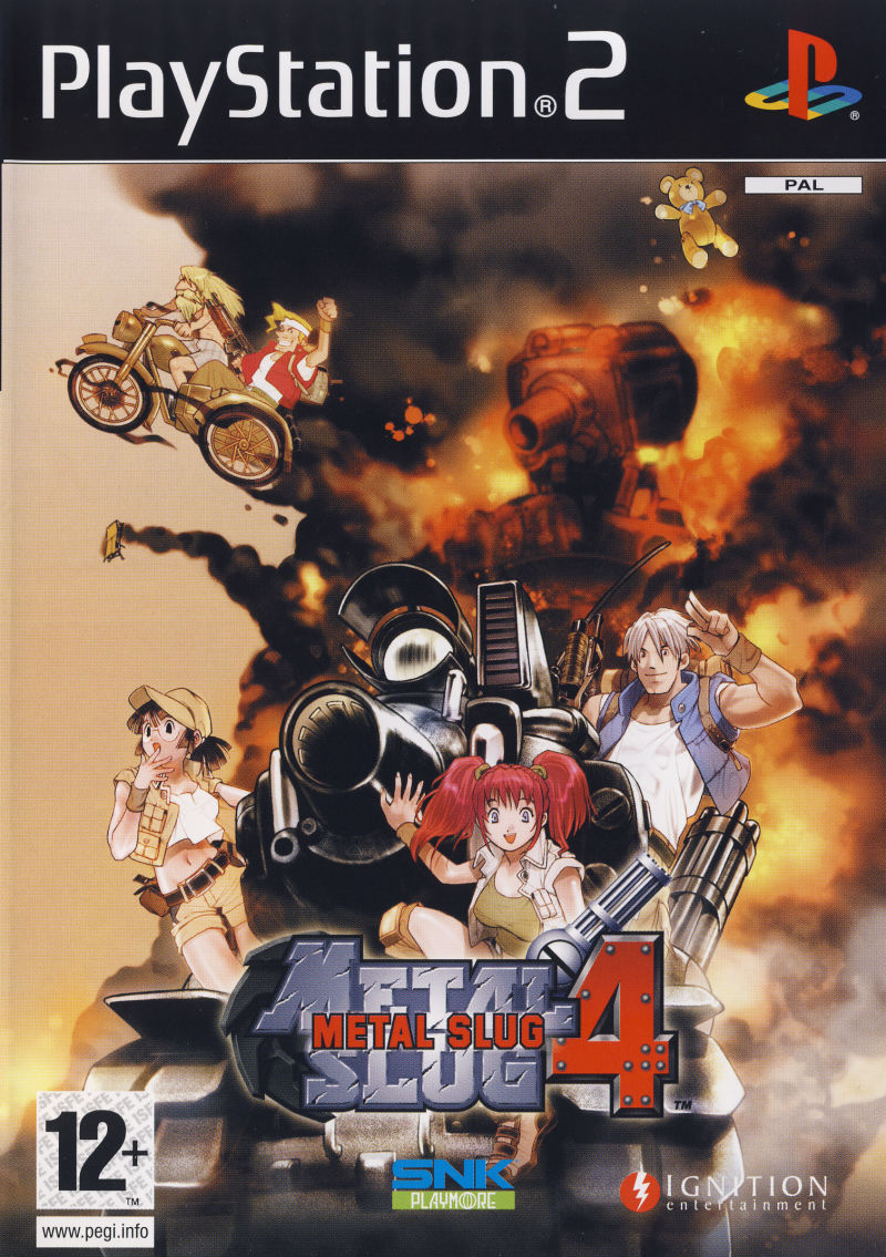 Metal Slug 4 box art