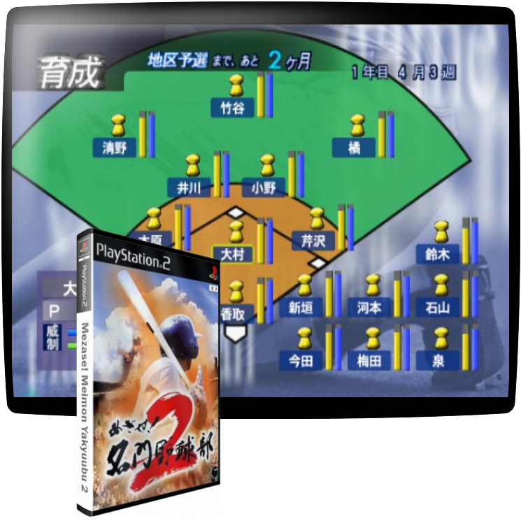 Mezase! Meimon Yakyuubu 2 — mixrbv1 (JP)