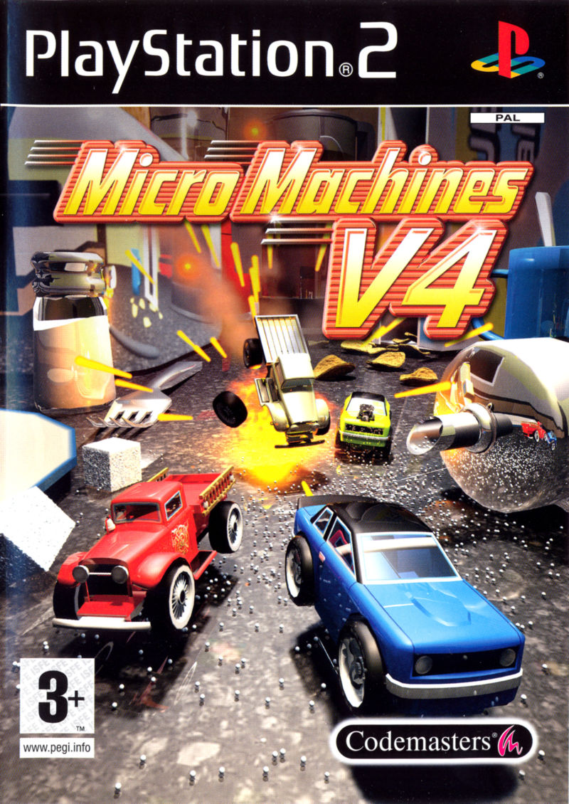 Micro Machines V4 — box-2D (EU)