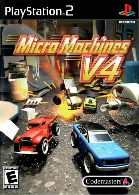 Micro Machines V4 box art