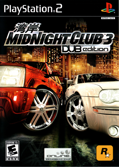 Midnight Club 3 - Dub Edition box art