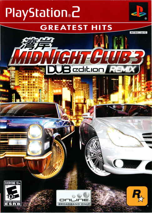 Midnight Club 3 - Dub Edition Remix box art