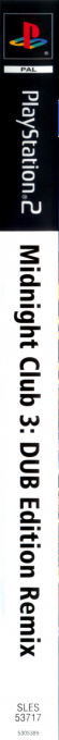 Midnight Club 3 - Dub Edition Remix — box-2D-side (FR)