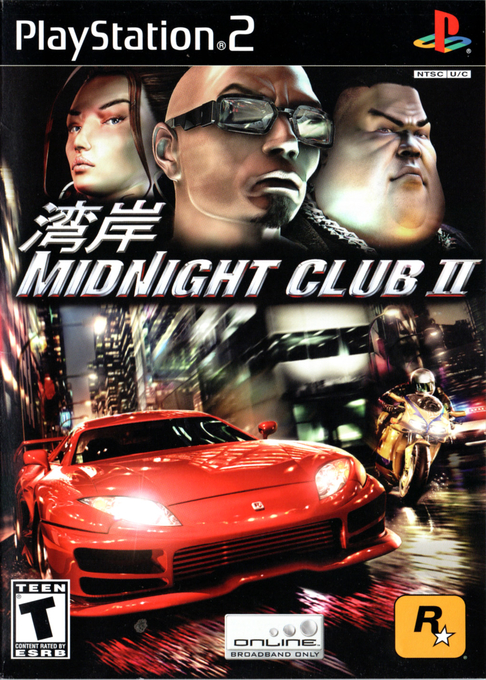 Midnight Club 2 box art
