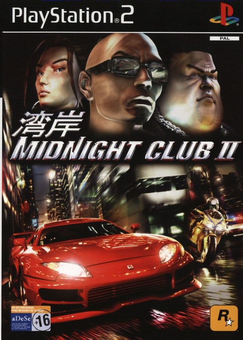Midnight Club 2 — box-2D (SP)